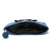 Slickblue Unique Felt Pouch - 8.25"x5.15" with Multiple Design, Fully Lined with Zipper and Pom-Pom Pull - 3 of 4