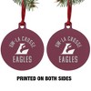 University of Wisconsin - La Crosse University Eagles Aluminum Holiday Christmas Tree Ornament - 2 of 4