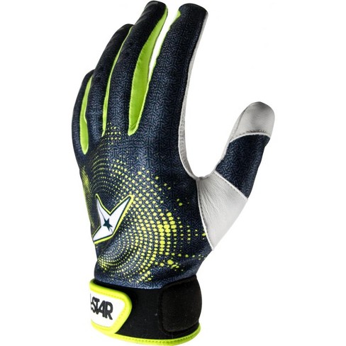 Spiderz 2022 Hybrid Series Mens Baseball Batting Gloves (Pair)