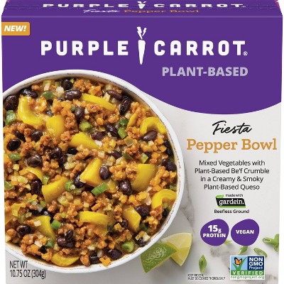 Purple Carrot Vegan Frozen Fiesta Pepper Bowl - 10.75oz