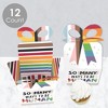 Big Dot of Happiness So Many Ways to Be Human - Square Favor Gift Boxes - Pride Party Bow Boxes - Set of 12 - 3 of 4