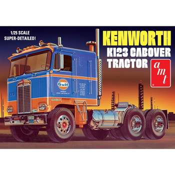 Skill 3 Model Kit Kenworth K-123 Cabover Truck Tractor "Gulf Oil" 1/25 Scale Model by AMT