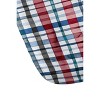 Ninola Design Christmas Checks Tartan Memory Foam Bath Rug Blue - Deny Designs - 3 of 3