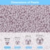 Unique Bargains No Hole ABS Round Faux Pearl for Vase Fillers DIY Home Decoration 5000 Pcs - 2 of 4
