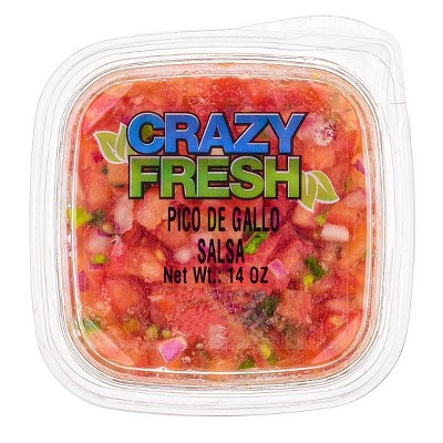 Crazy Fresh Pico De Gallo Salsa - 14oz