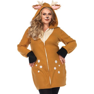 plus size reindeer costume