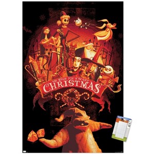 Trends International The Nightmare Before Christmas - Red Group Unframed Wall Poster Prints - 1 of 4