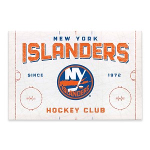 NHL New York Islanders Rink Canvas - 1 of 4