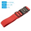 Unique Bargains Travel Luggage Adjustable Buckle Belt Utility Straps 3 Pcs - 2 of 4