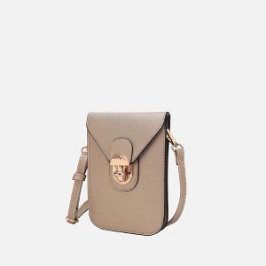 MKF Collection Havana Smartphone Crossbody Bag Vegan Leather Phone Holder Accessory by Mia K - 1 of 4