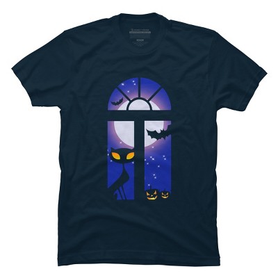 Men's Design By Humans Halloween Mood By CuckooParrot T-Shirt