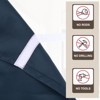 Unique Bargains Tie Up Blackout Privacy Door Curtain 1 Panel - 3 of 4