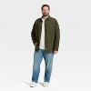 Men's Big & Tall Mid-Weight Flannel Shirt - Goodfellow & Co™ - 3 of 3