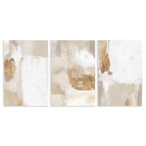 Stupell Industries Beige Modern Abstraction, 13" x 19" - 1 of 4
