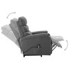 vidaXL Power Lift Recliner Chair for Elderly - Light Gray Fabric - 4 of 4