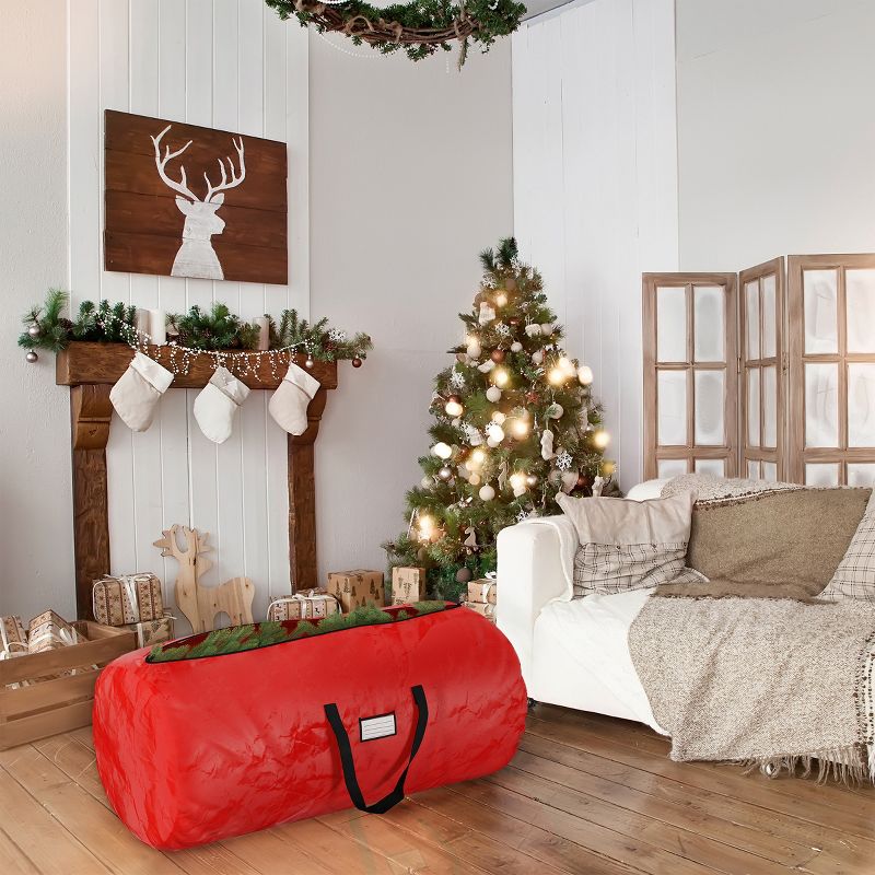 Hastings Home Christmas Tree Storage Bag - Multipurpose Tote for Holiday Decorations, Inflatables, and Garland, 3 of 6