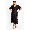 Women's Plus Size Bea Dress - black | CITY CHIC - image 2 of 4