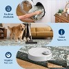 coucheta Multi-size Farmhouse Area Rugs, Oriental Floral Print Non-Slip Ultra-Soft Stain-Resistant Faux Wool Throw Carpet, for Bedroom, Living Room - 3 of 4