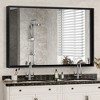 ACEPANO 40 in. W Modern Rectangle Wall Mirror with Metal Frame For Bedroom & Living Room-Black - 3 of 4