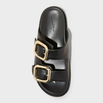 Women's Collin Double Buckle Footbed Sandals - Universal Thread - image 3