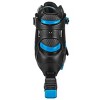Roller Derby Custom Adult In-Fit Skates - Blue/Black 9-12: Adjustable, Padded Boot Shaft - 4 of 4