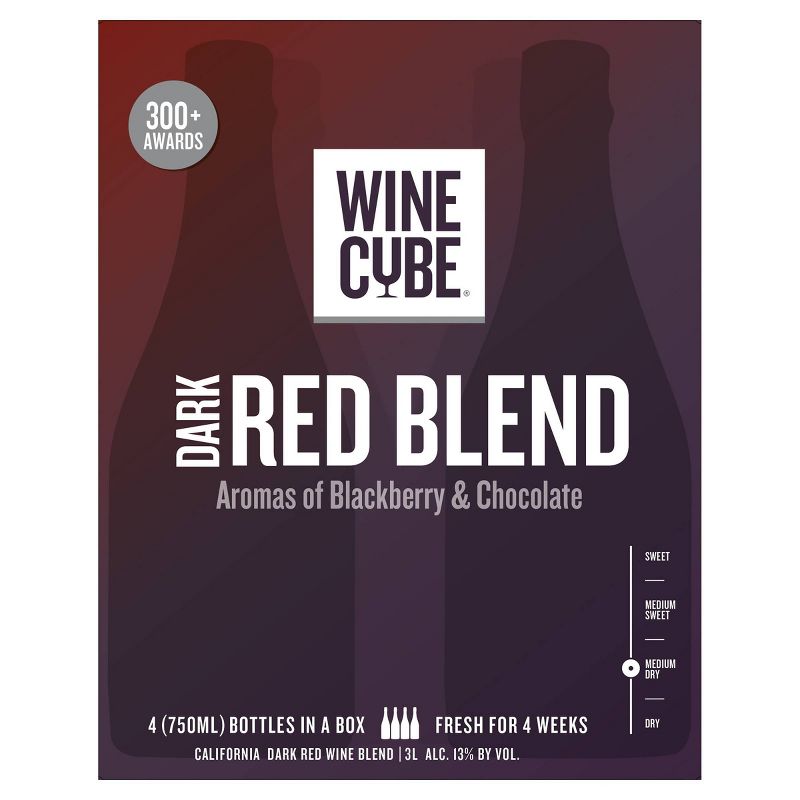 Dark Red Blend Red Wine - 3L Box - Wine Cube&#8482;, 5 of 8
