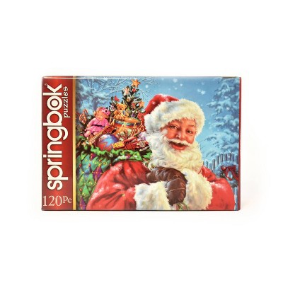 Santa's Magic Bag Mini Jigsaw Puzzle - 120pc