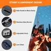 48''Patio Propane Fire Pit Table with 16 inch Tank Cover Side Table - 3 of 4