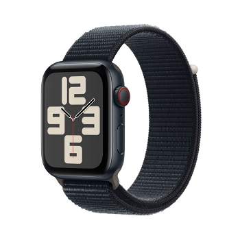 Apple Watch 9 Series Sport Midnight With Aluminum Midnight + Case : 45mm Target Loop Cellular Gps