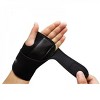 Sport Aid Deluxe Wrist Brace Medium Left Black - 2 of 3