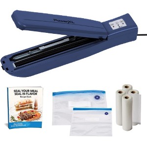 PowerXL Duo NutriSealer Food Vacuum Sealer Machine with Vacuum Seal Bags Refurbished - 1 of 4