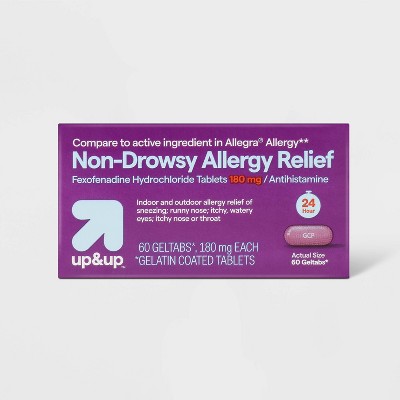 Fexofenadine Gelcap Allergy Treatment - 60ct - up&up™