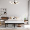 Lusimo 14 Inch Bed Frame Easy Assembly Metal Platform Bed with Steel Slat Support All Sizes - 2 of 4