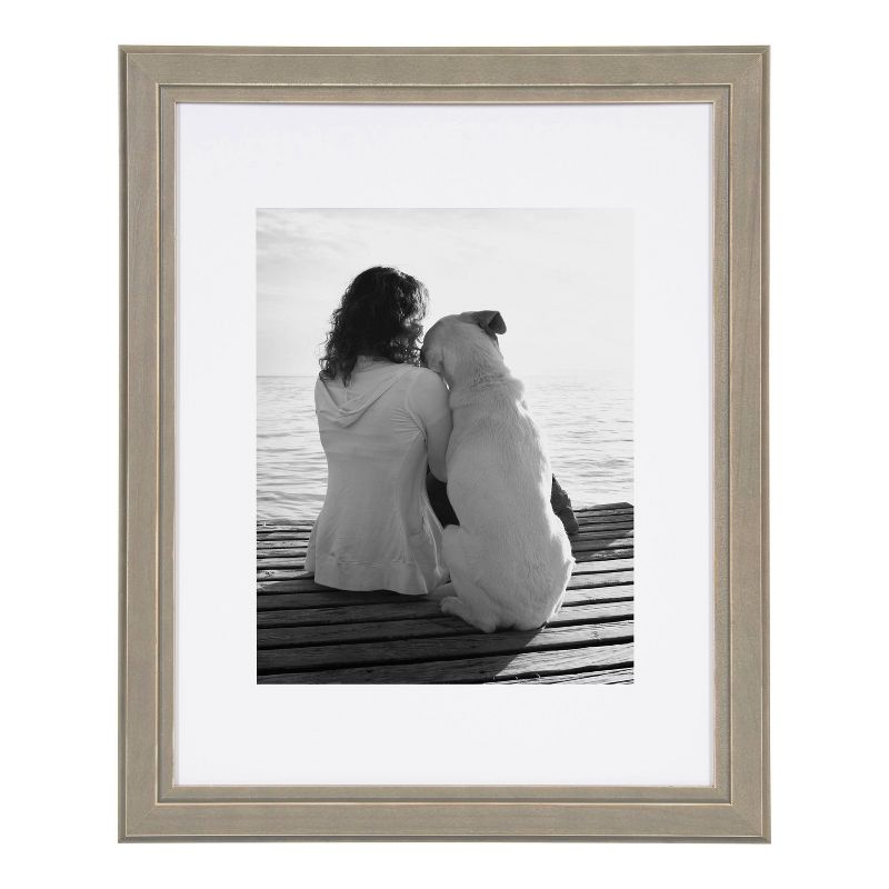 11&#34; x 14&#34; Kieva Floated Wall Frame Gray - Kate &#38; Laurel All Things Decor, 3 of 8