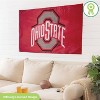 Evergreen Ohio State University 3' x 5' Indoor Outdoor Flag for Home Apartment Dorm Rooms - 2 of 4