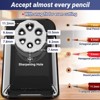 Aoibox Electric Pencil Sharpener with 6 Holes, Auto Stop for Classroom, Heavy Duty Sharpener for Colored Pencils, 7000 Sharpenings,Saves Pencils,Black - 2 of 4