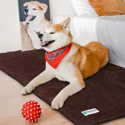 Large Brown Sherpa Fleece Waterproof Pet Blanket