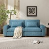 79.5" Modern Sleek Arm Sofa with Plush Cushions, Sturdy Solid Wood Frame, and Comfortable Seating for Living Room - 2 of 4