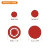 Unique Bargains PVC Peel Round Polka Dots Bedroom Classroom Wall Stickers 4 Pcs - 2 of 4