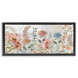 Stupell Industries Pastel Spring Florals, 25" x 11" - 1 of 4