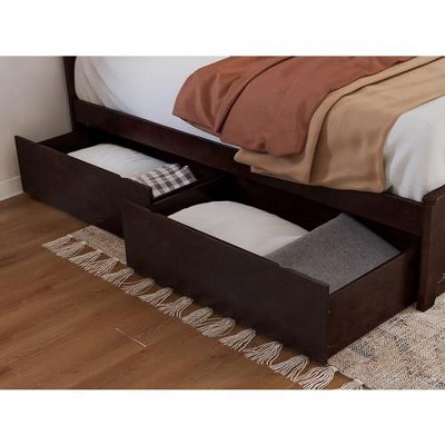 AFI Furnishings Urban Bed Drawers Queen-King Espresso