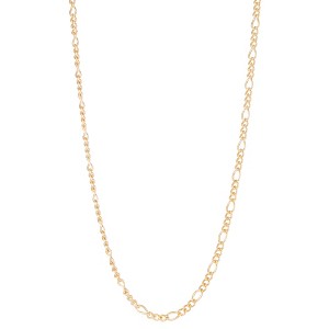 Giorgio Di Vicenza Gold-Filled Men's 4.6mm Figaro Chain Necklace - 1 of 2