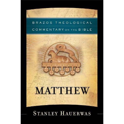 Matthew - (Brazos Theological Commentary on the Bible) by  Stanley Hauerwas (Paperback)