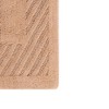 Knightbridge Diagonal Racetrack 100% Cotton Reversible Bath Rug Natural - 4 of 4