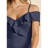 VENUS Womens Ruffle Midi Dress - 3 of 4
