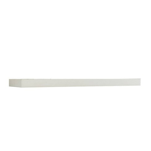 72 inch white deals shelf