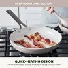 GreenPan Nova 7pc Ceramic Nonstick Aluminum Cookware Set Cloud Gray with Black Stainless Steel Handles - 4 of 4