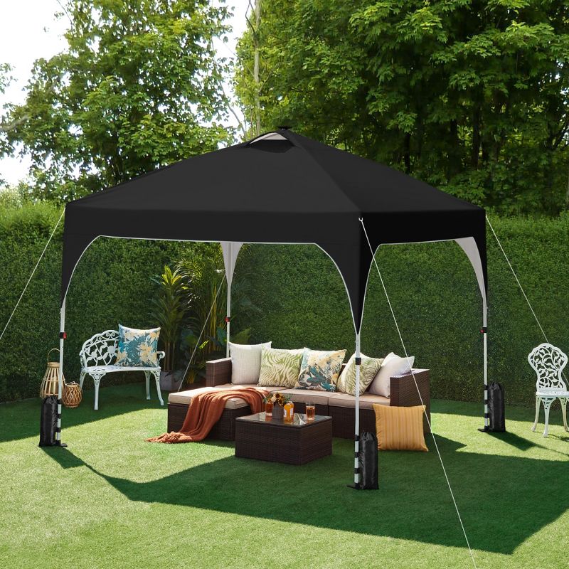 Yaheetech 10 × 10 ft Portable Pop-Up Canopy Tent, 2 of 7