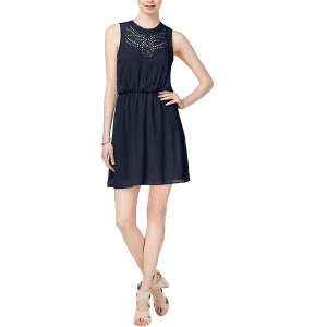 maison Jules Womens Laser Fit & Flare A-line Dress - 1 of 1