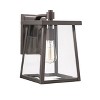 Chloe Lighting Gabriel Transitional 1 Light Rubbed Bronze Outdoor Wall Sconce 12" Tall - 2 of 4
